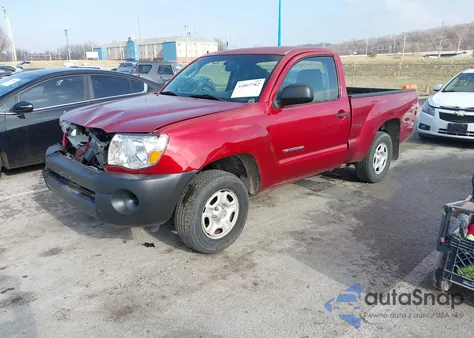 2005 Toyota Tacoma z USA, uszkodzony, nr VIN 5TENX22N65Z066856